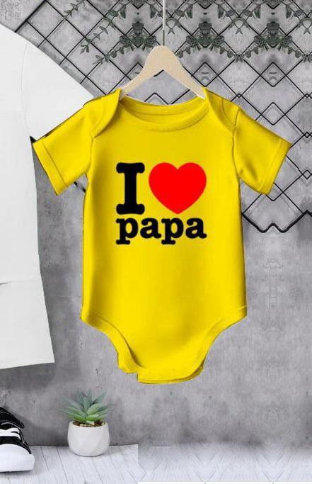 Baby's Jersey Printed Romper Set