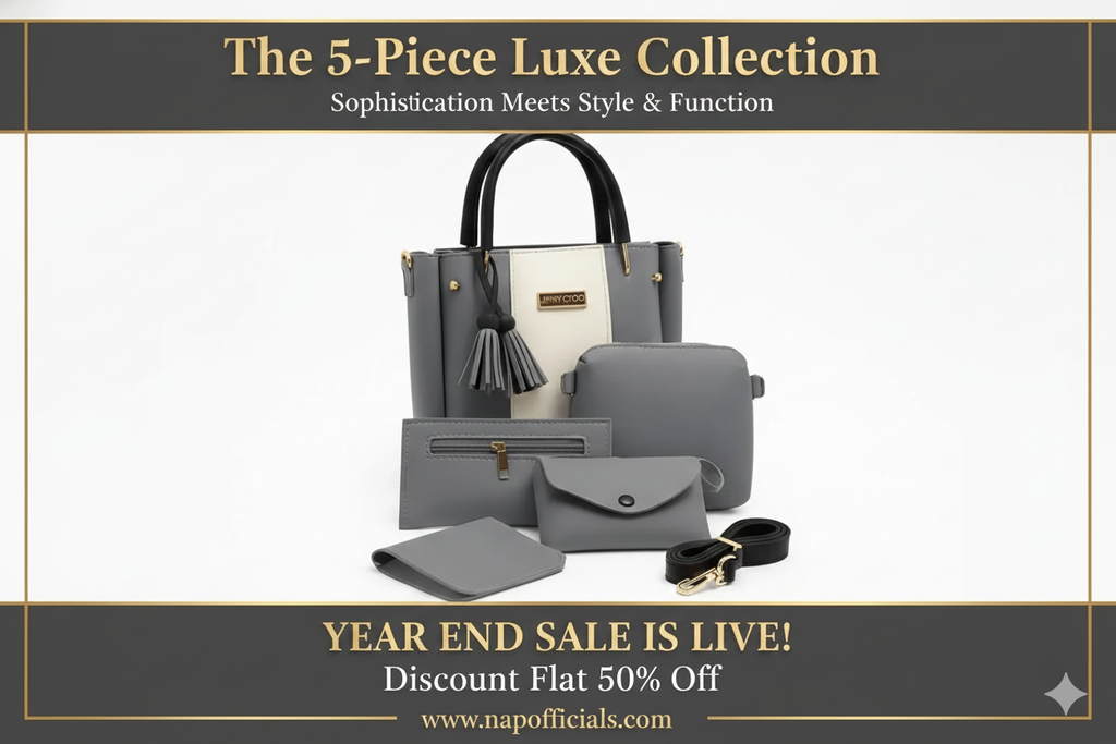 High Quality 5 Pieces Bag Set (Jimmy Choo)