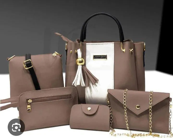 High Quality 5 Pieces Bag Set (Jimmy Choo)