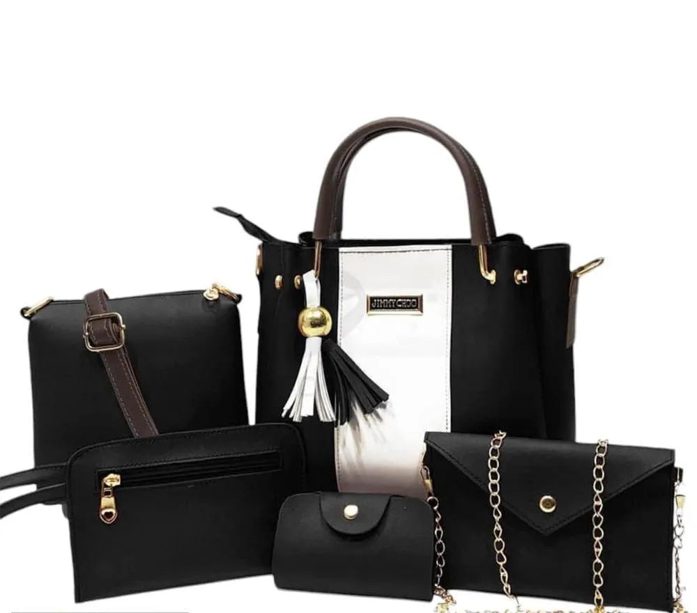 High Quality 5 Pieces Bag Set (Jimmy Choo)