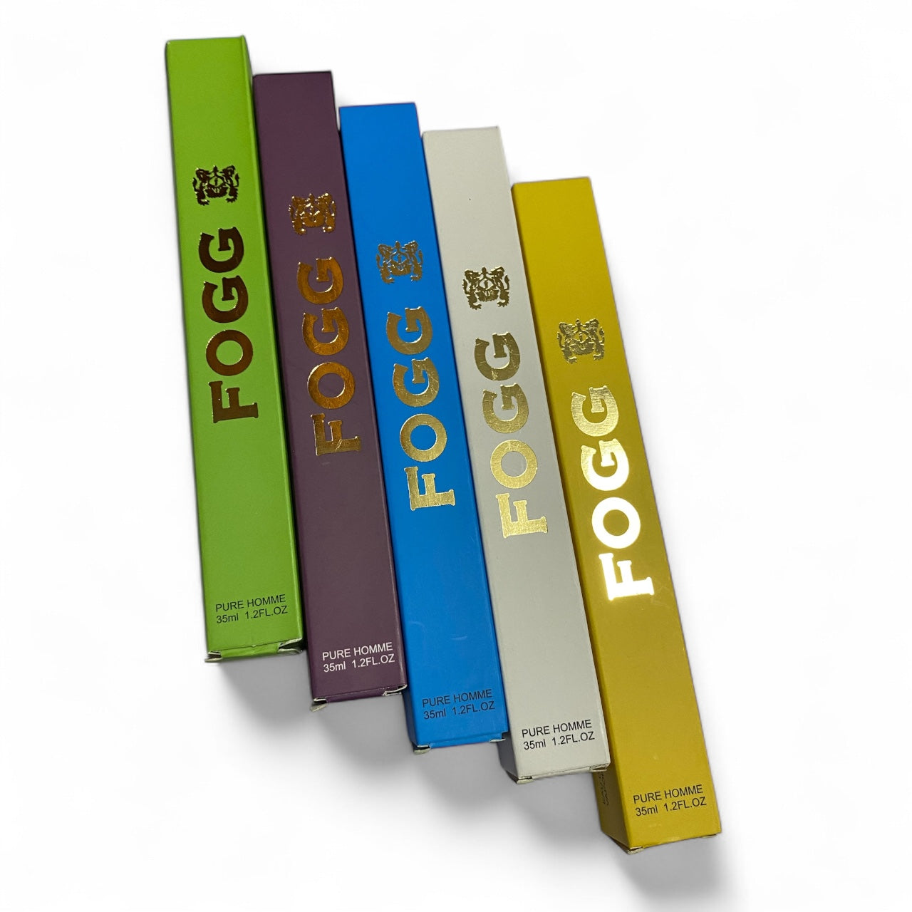 Fogg 5-in-1 Eau de Parfum Gift Set – 35ml Each (Unisex Edition)