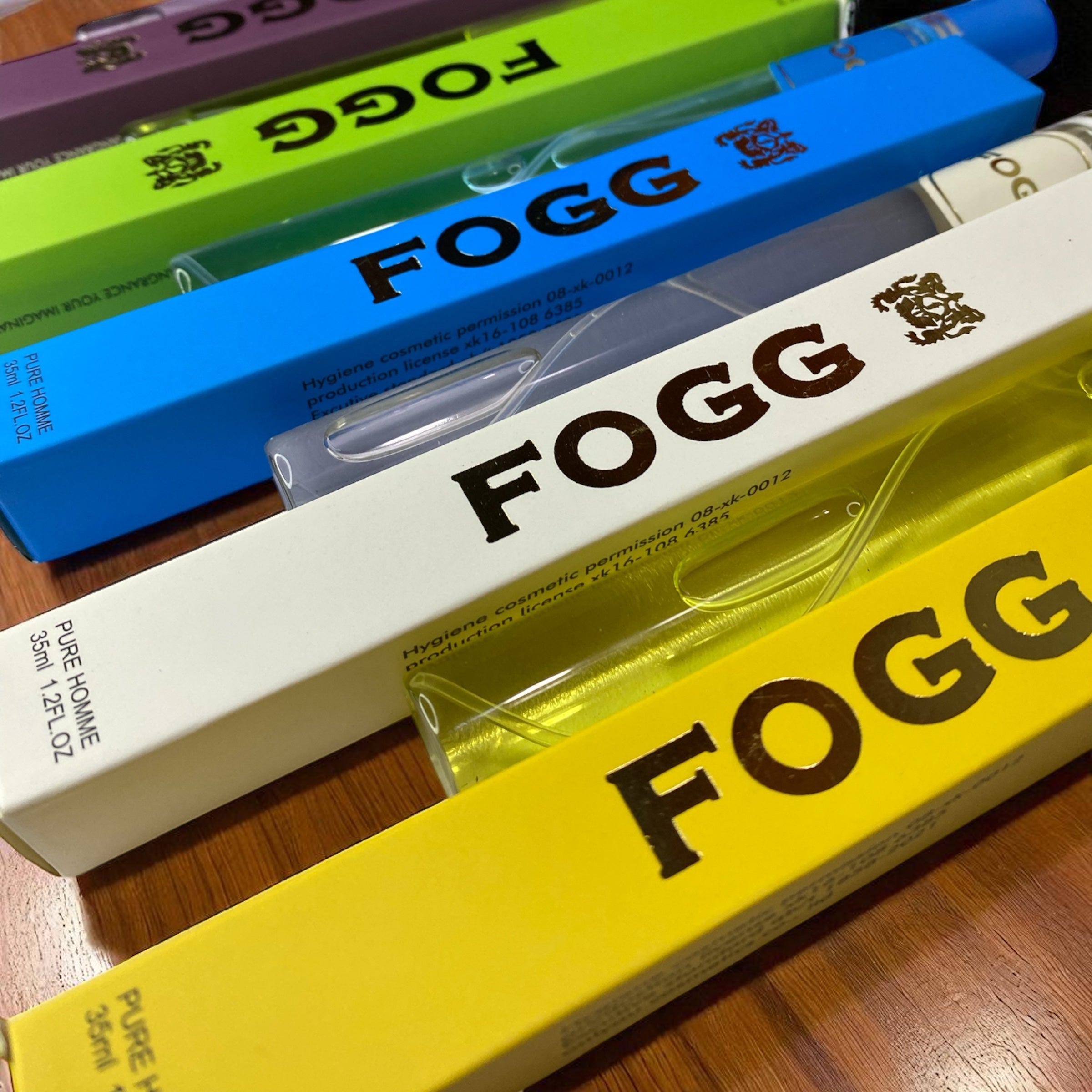 Fogg 5-in-1 Eau de Parfum Gift Set – 35ml Each (Unisex Edition)