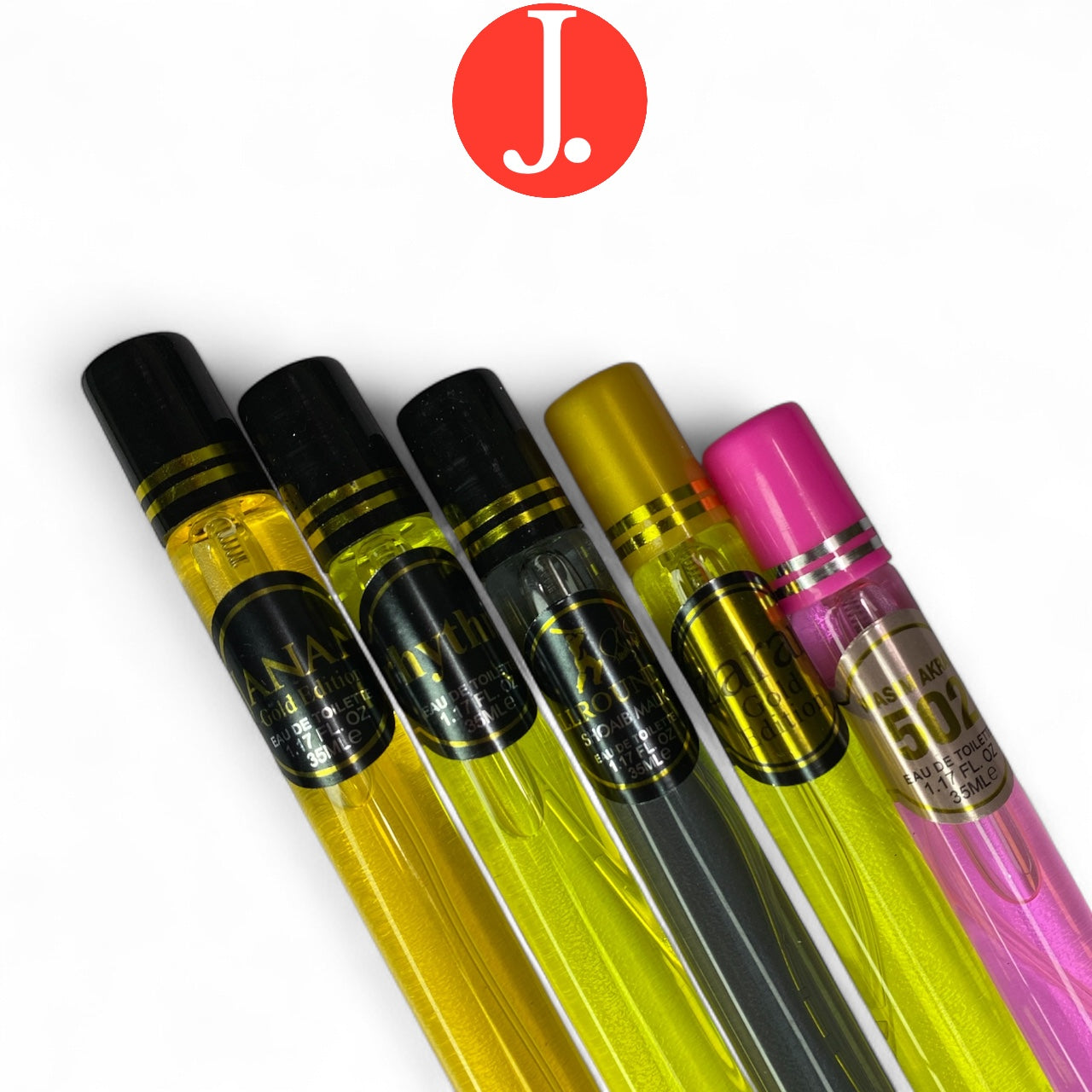 J. Perfumes (Pack of 5 Pen's Perfumes 35 ml each)