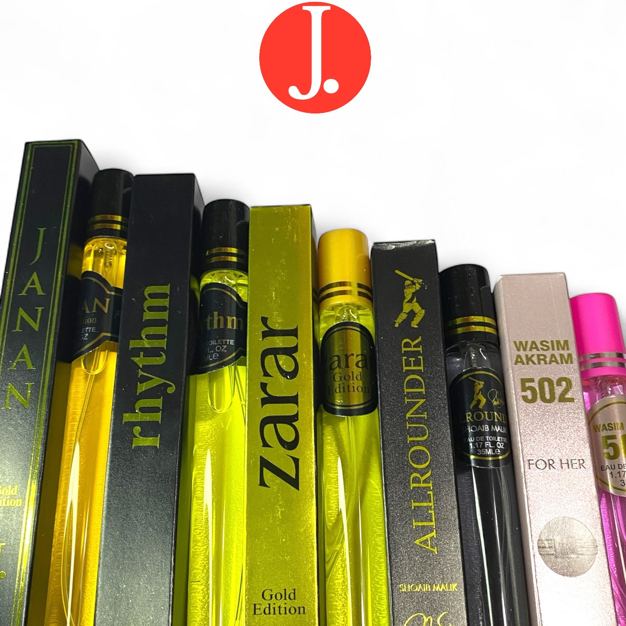 J. Perfumes (Pack of 5 Pen's Perfumes 35 ml each)