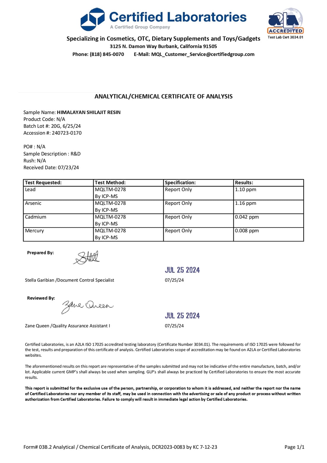 Himaliyan Shilajit (20 Grams)