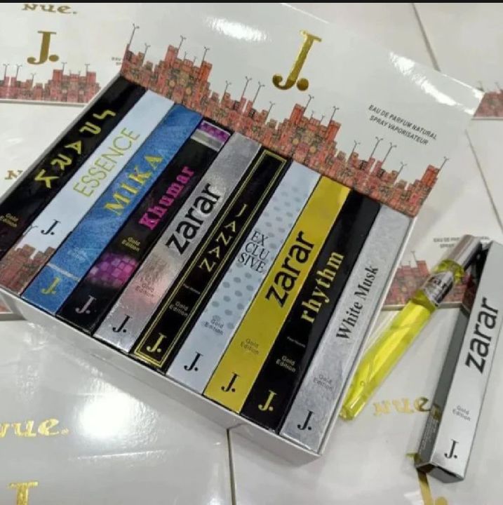 J. Perfumes (Unisex) Pack of 5 (35 ml each)